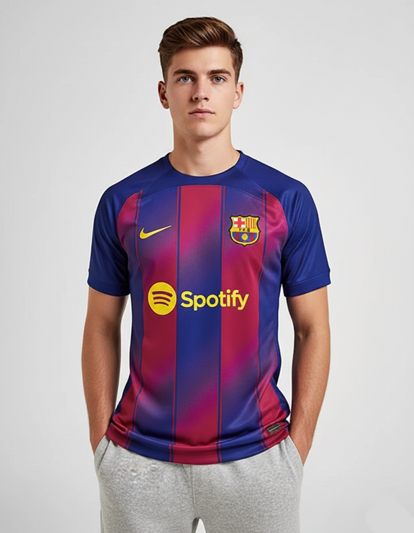 Barcelona Spotify Football Shirt | Spotify