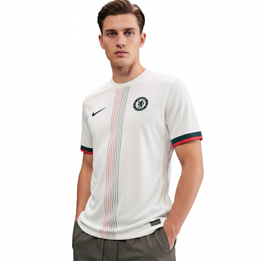 Chelsea White Football Jersey